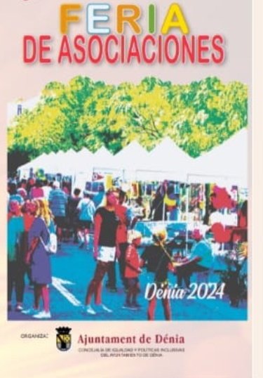 Mañana os esperamos en el stand número 13 de la #feriadeasociaciones de Dénia. Recordar que tendremos calendarios cuya total recaudación se donará a los damnificados por la DANA de València.
#DanaValencia  #denia