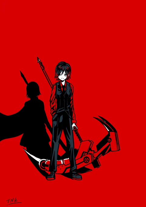 #rwby#RWBYfanart RWBY1/4Ruby Rose 