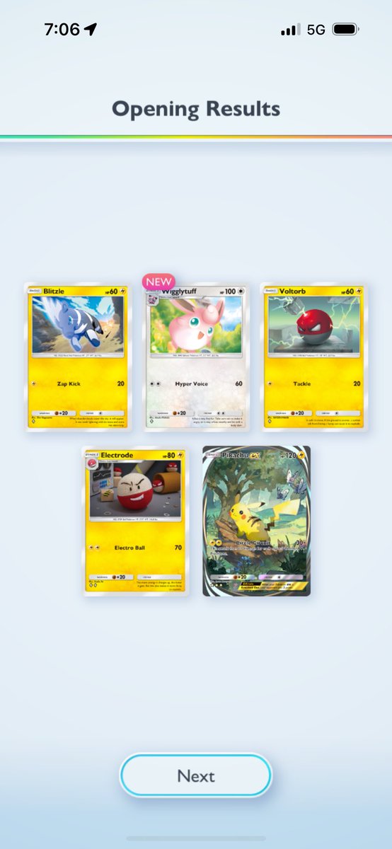 Opened a pack to find one beautiful yellow boi before I went to work out. On my way home, I opened another and found his brother. A very good morning!
#PokemonTCGPocket