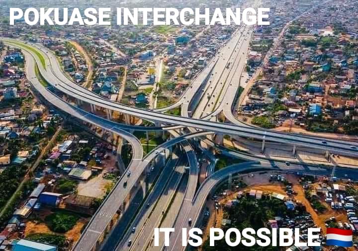 AmoakoKwam's tweet photo. 📍POKUASE INTERCHANGE

#NPPRoadRecords
#RoadsForDevelopment
#ItIsPossible https://t.co/1tPW6uCLER