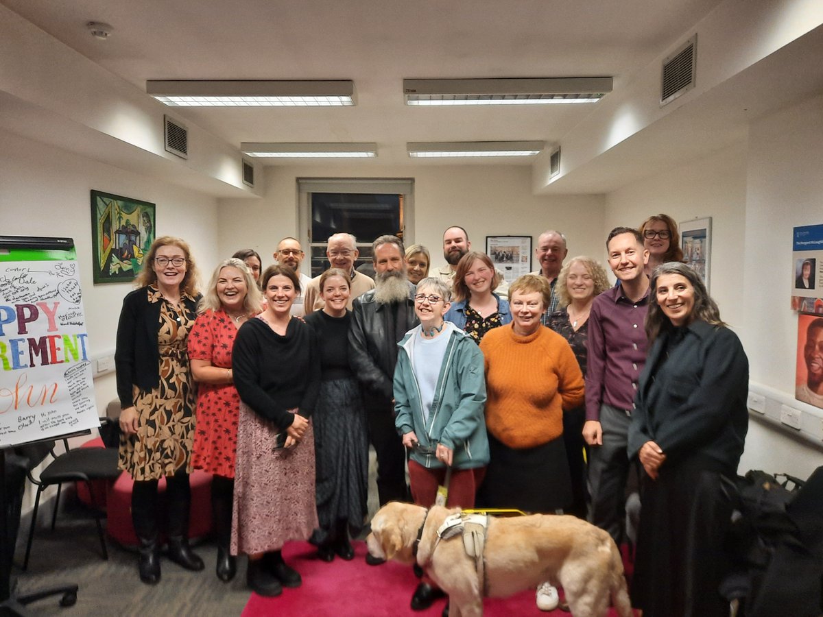 This week we marked the retirement of our amazing colleague John Kubiak who has been a core part of the TCPID for over 20 years. John has helped to transform the lives of so many students and graduates, many of whom  joined us for a very special celebration yesterday. 
#Legend
