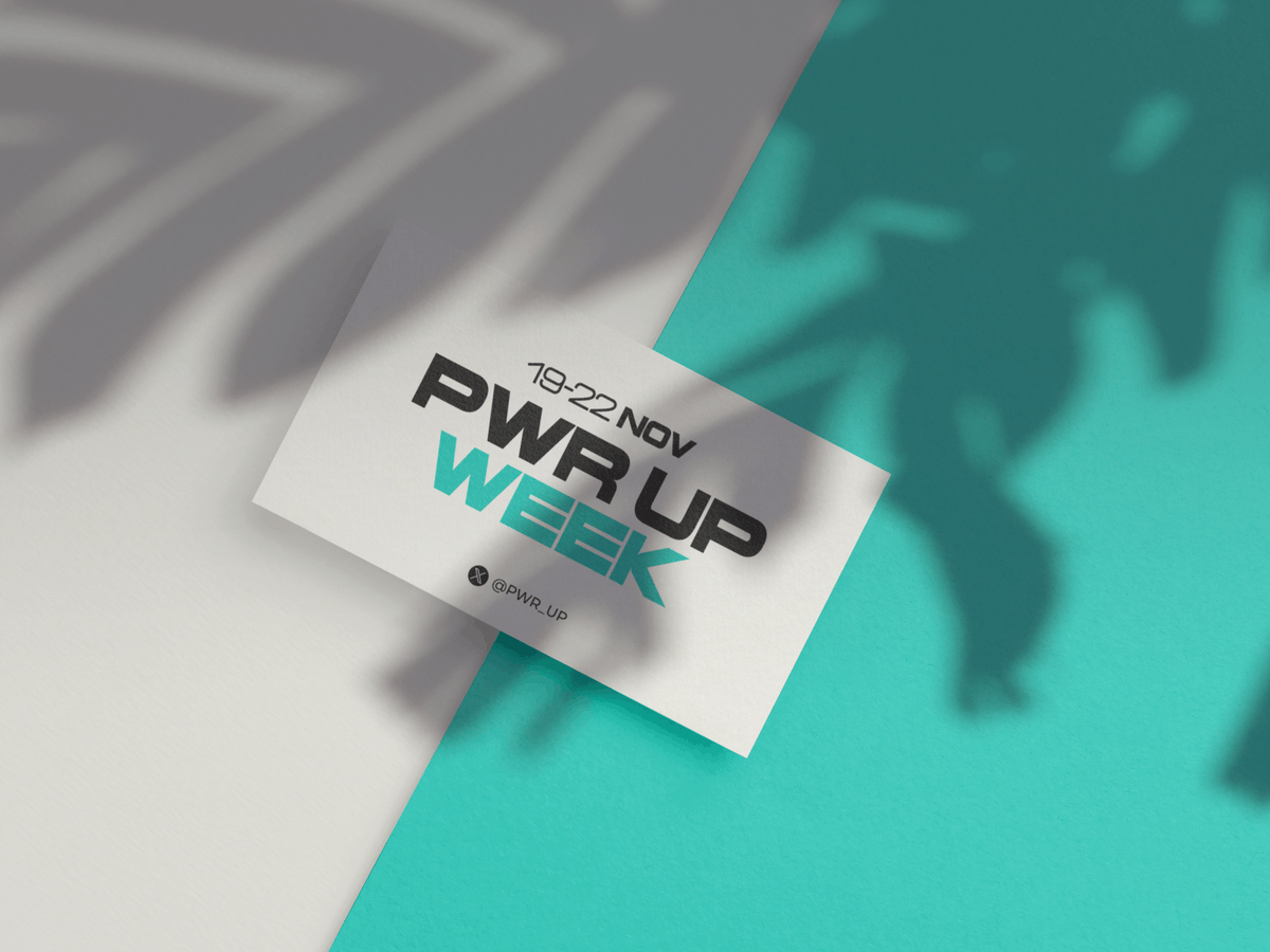 PWR UP tweet media