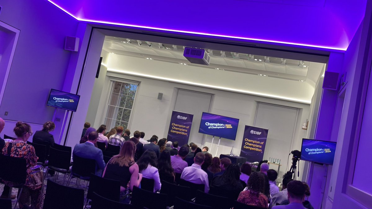 We’re LIVE on <a href="/YouTube/">YouTube</a> with our annual Champion of Champions Competition grand final. 

Watch ten finalists from universities from across the UK pitch their innovations for cash prizes at <a href="/RAEngNews/">Royal Academy of Engineering</a> 

👀 youtube.com/live/ghgRf-aJZ…