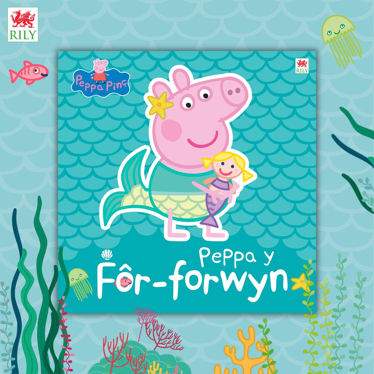 Gwasg Rily Publications (@gwasgrilybooks) on Twitter photo 🧜♀️ Mae Peppa eisiau bod yn fôr-forwyn yn fwy nag unrhyw beth arall yn y byd i gyd! A all Miss Cwningen – Trefnydd Parti Munud Olaf a Diddanwraig, achub y dydd a gwireddu breuddwydion Peppa i gyd?
✍️ Addasiad <a href="/OwainSionOsw/">Owain Sion</a>
📚 Ar gael nawr o'ch siop lyfrau leol.
<a href="/LlyfrauCymru/">Cyngor Llyfrau Cymru</a> 🧜♀️ Mae Peppa eisiau bod yn fôr-forwyn yn fwy nag unrhyw beth arall yn y byd i gyd! A all Miss Cwningen – Trefnydd Parti Munud Olaf a Diddanwraig, achub y dydd a gwireddu breuddwydion Peppa i gyd?
✍️ Addasiad <a href="/OwainSionOsw/">Owain Sion</a>
📚 Ar gael nawr o'ch siop lyfrau leol.
<a href="/LlyfrauCymru/">Cyngor Llyfrau Cymru</a>