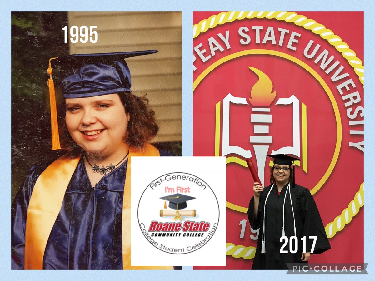 Proud to be 1st Gen!
<a href="/RSCC_adv_ctr/">ARC_RS</a> <a href="/roanestate/">Roane State</a> 
#firstgeneration
