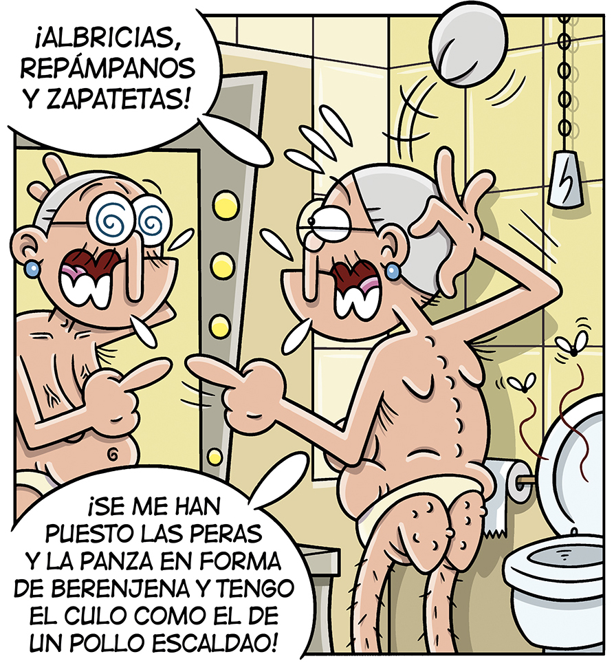 carlus_mv's tweet photo. Ahí va una viñeta de mi última historieta de "Kokito y su mundo" que es gerontofilia total! 🤣 Publicada en el último número de Amaníaco, esta vez dedicado a la Serie negra.
#HumorGráfico #comic #cómic #viñetas #comicespañol #comicunderground #amaniaco #amaniacoediciones https://t.co/mySgPdVlml