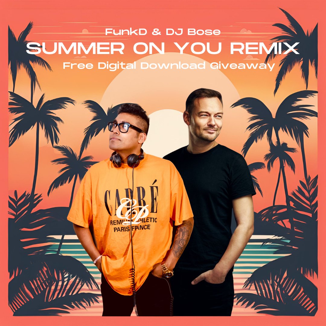 🌞 Ready to keep the summer vibes alive? We’re giving away a FREE digital download of <a href="/DJFUNKD/">Funk D</a> &amp; DJ Bose’s remix of "Summer On You" by <a href="/SamFeldtMusic/">Sam Feldt</a>, <a href="/lucasandsteve/">Lucas & Steve</a>, and Wulf! Exclusively available on Heartfeldt.me

Tag a friend who needs this in their playlist! 👇