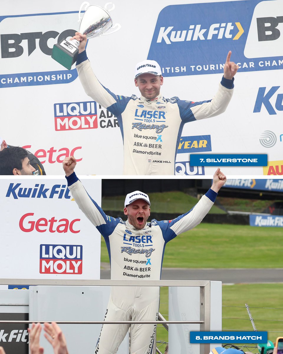 Looking back at all EIGHT of our victories this year…how many are you backing <a href="/JakeHillDriver/">Jake Hill</a>  and <a href="/LaserRacing/">Laser Tools Racing</a> to achieve in 2025 👀🏆

#WeAreLaserToolsRacing #MBMotorsport #BTCC
