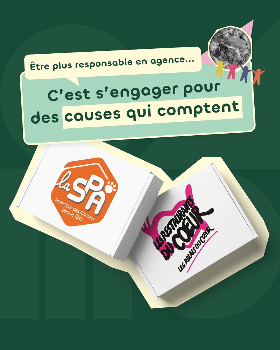 Cette année encore, nous voulons aussi que l’engagement associatif COMPTE 🤲

Nous avons fait voter nos équipes pour les assos qu’ils voulaient aider en 2024 !

Chaque don est nécessaire pour toutes les assos reconnues en France, en cette fin d’année :

Ils comptent sur nous 💪