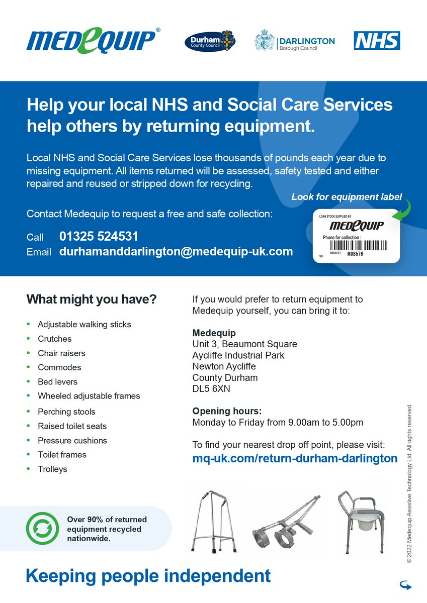 Healthwatch County Durham 💙 tweet media