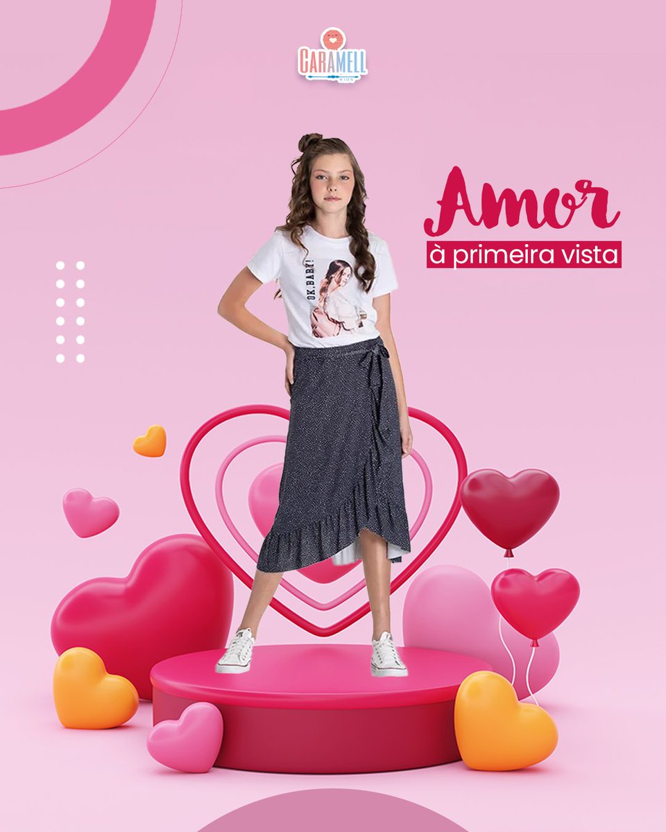 CaramellKids's tweet image. A tendência que roubou os corações das adolescentes e promete elevar o estilo a outro nível está na Caramell Kids!

Este conjunto de 2 peças traz o equilíbrio perfeito entre delicadeza e personalidade. É puro amor à primeira vista.

• Confira caramellkids.com.br 
#modateen