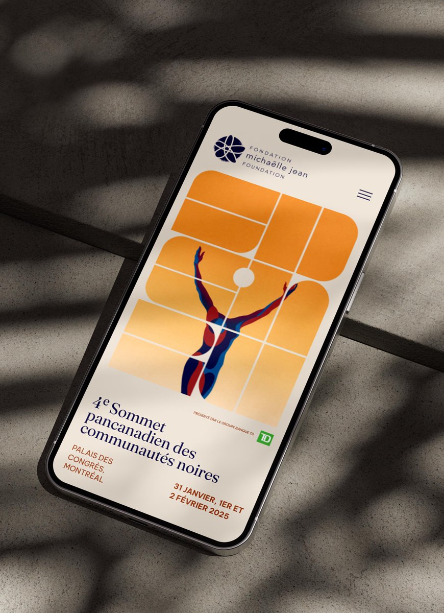 Communication Arts (@commarts) on Twitter photo EXHIBIT: Ash Phillips of <a href="/sixcinquieme/">Six Cinquième</a> designed an inclusive, timeless identity for the 2025 National Black Canadians Summit, inspired by Montréal’s Black art and design. ow.ly/ZiAY50TWjkV EXHIBIT: Ash Phillips of <a href="/sixcinquieme/">Six Cinquième</a> designed an inclusive, timeless identity for the 2025 National Black Canadians Summit, inspired by Montréal’s Black art and design. ow.ly/ZiAY50TWjkV