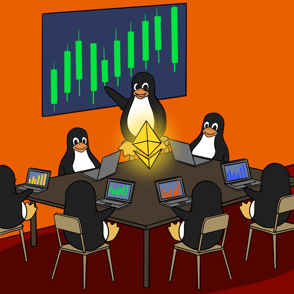 TuxLinuxMascot's tweet image. Test $TUX #LINUX MASCOT
#ETH #MEMECOIN #BULLRUN