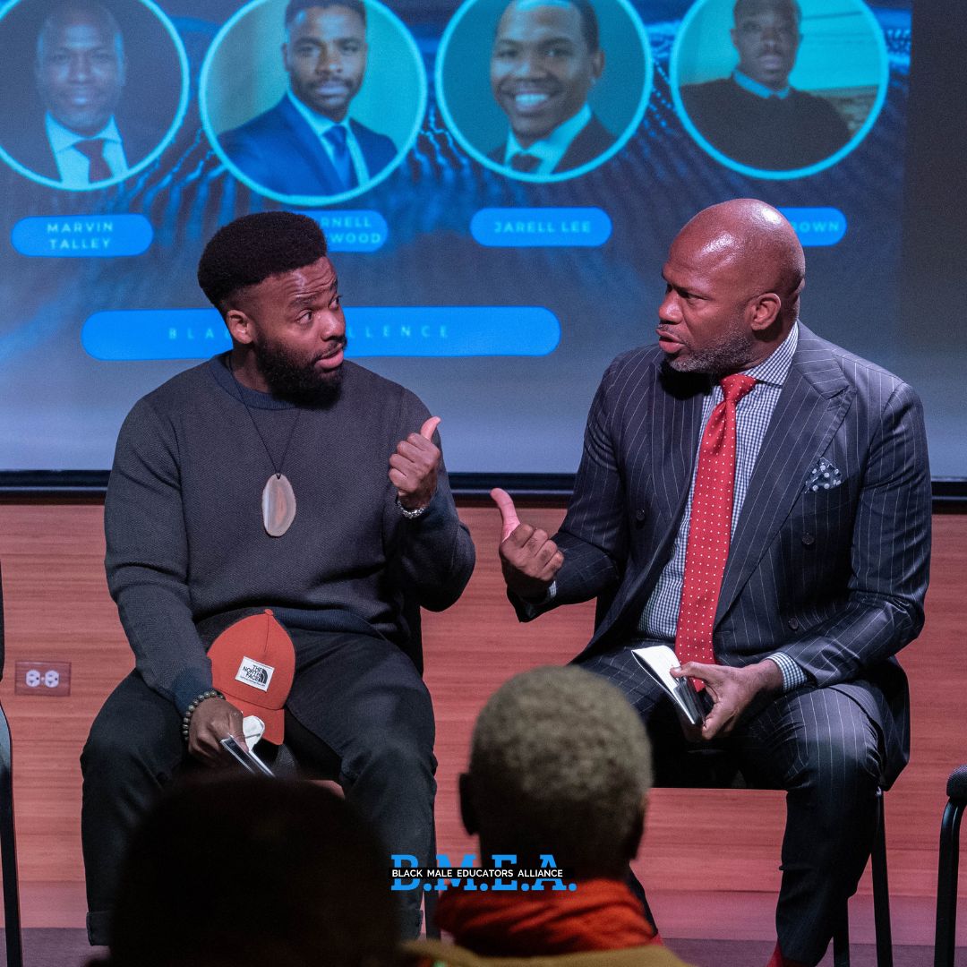 Our Chief of Staff, Chris Waston, recently spoke on a powerful panel in Chicago, uniting Black male educators from across Illinois! He shared insights on the impact we've made and the journey ahead. 💪🏾📚 #BMEA #DoingTheWork