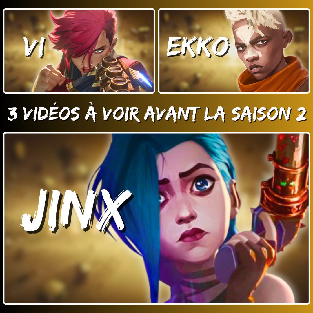 La Saison 2 d’Arcane sort demain, alors je vous invite à voir ou revoir ces 3 vidéos dès maintenant 🔥 (c’est dispo sur ma chaîne youtube)
