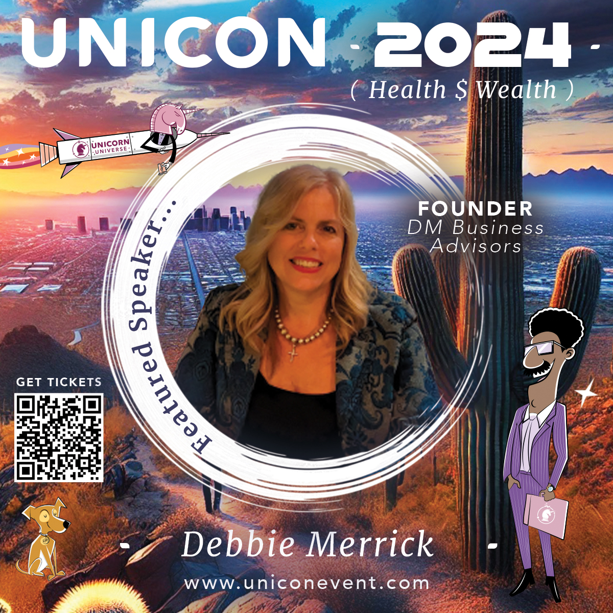 Are you ready to power up your financial strategy? Meet Debbie Merrick at UNICON 2024, the business powerhouse who helped over 400 businesses thrive during Covid! Discover how her expertise can elevate your venture. Ready to collaborate? More info at UNICON!