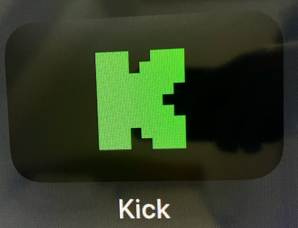 Orama_Goo's tweet photo. The #KickApp finally on AppleTV! 🎉 I like that bro @kick https://t.co/ohe2P7fIch