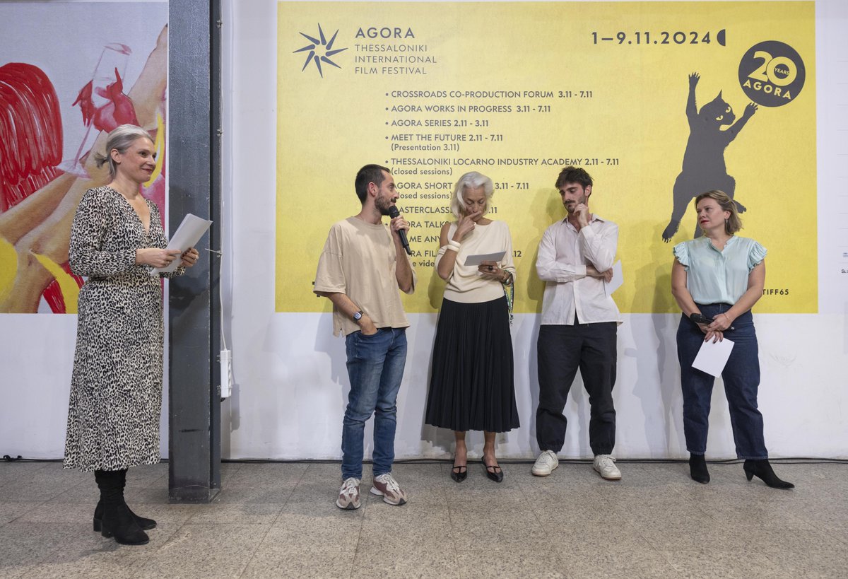 mdf_cannes's tweet photo. Had an amazing time at @filmfestivalgr and being a part of the AGORA Crossroads Co-Production Forum. 🎉 Also thrilled to award Ares Shporta, producer of Kaltrina Krasniqi’s 𝗕𝗟𝗘𝗔𝗖𝗛, with free accreditation to next year’s #MDF25 #ProducersNetwork in Cannes! 🏆🎬 Congrats! https://t.co/7ZZQ0dz8X2