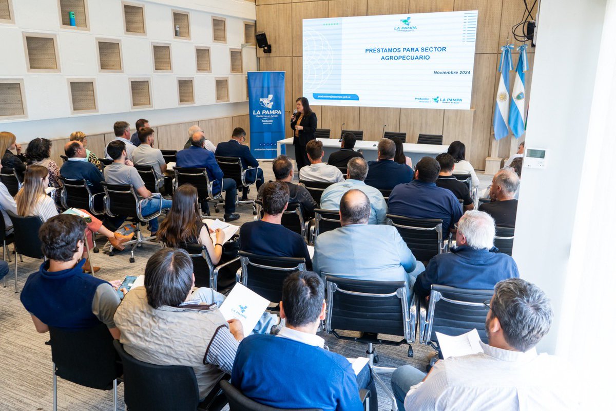 Ministerio de Producción La Pampa tweet media
