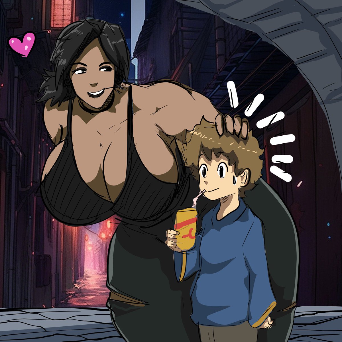 la gotica que acosa shotas xp