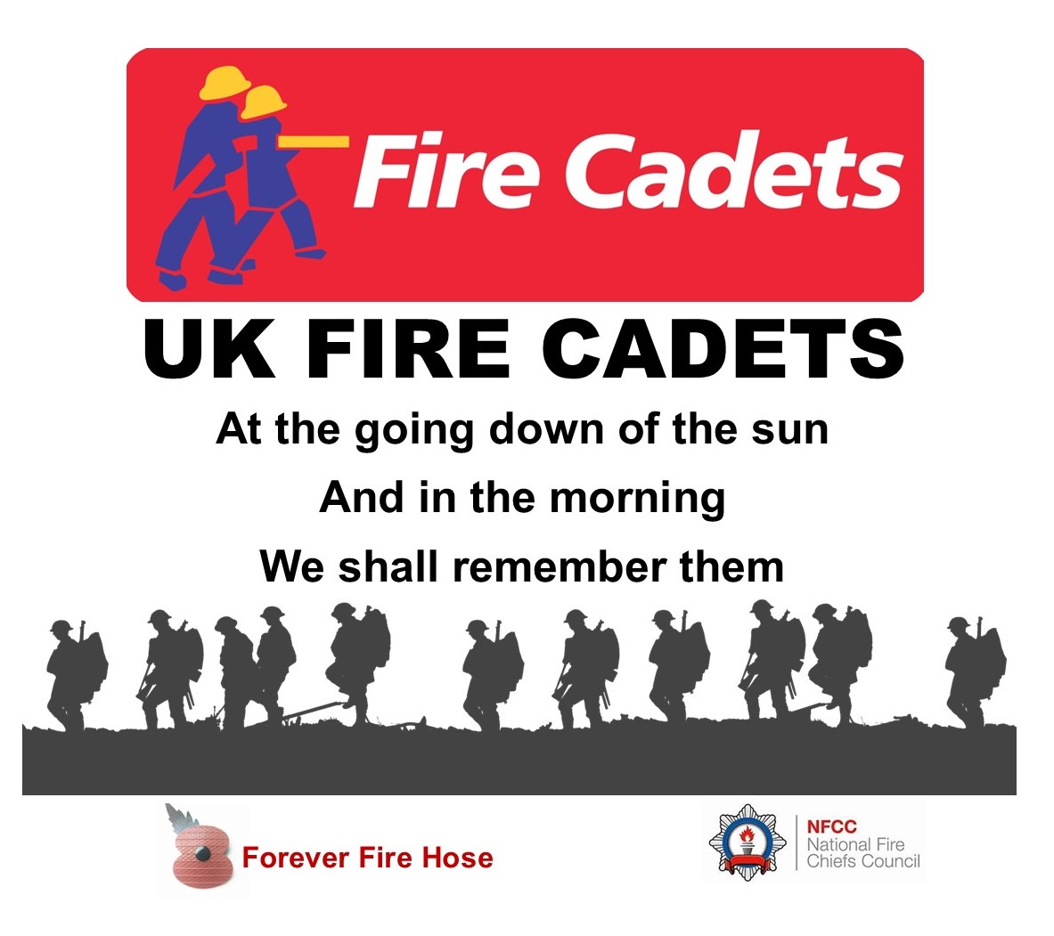 UKFireCadets's tweet photo. Fire Cadets from Stranraer, Wales and throughout England will once again be showing their respects at this years Cenotaph Parade and across the UK. #WeWillRememberThem #PoppyAppeal #nfcc https://t.co/tZiv4TzkrT