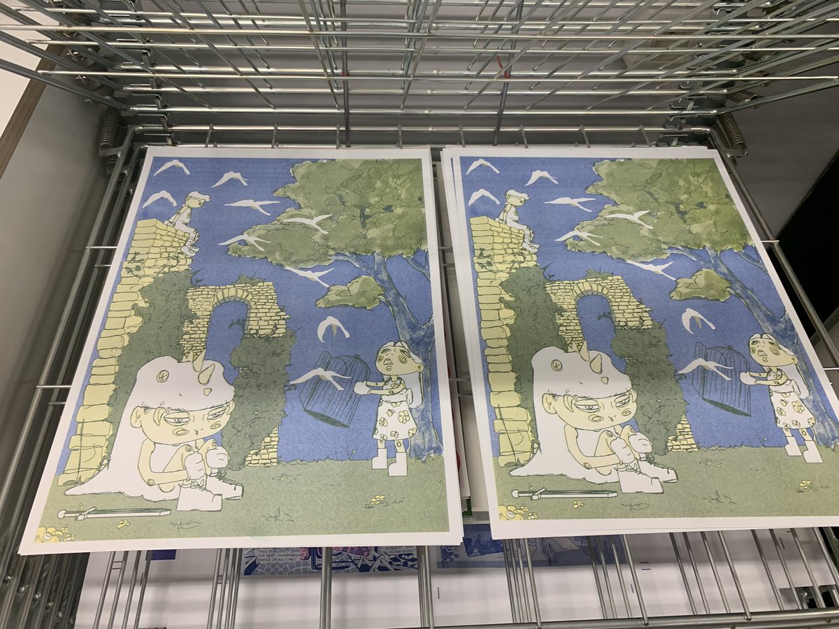 Aaaaa they’re printed I’m so happy 🥹