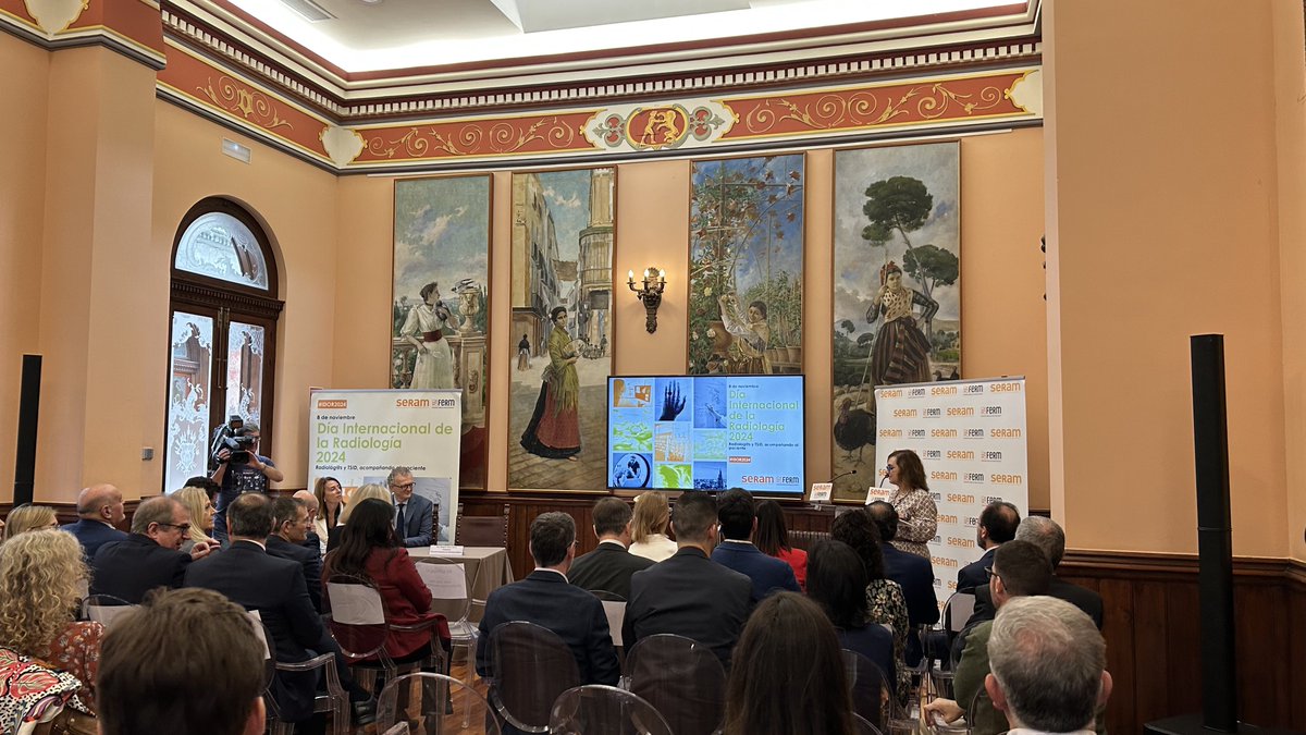 ¡Inicia el acto institucional en el #IDoR2024! La Dra. Milagros Otero, presidenta de SERAM, da la bienvenida en directo

🗣️Acompáñanos en YouTube para no perder detalle  🔗 youtube.com/live/sG-7oCO4b…