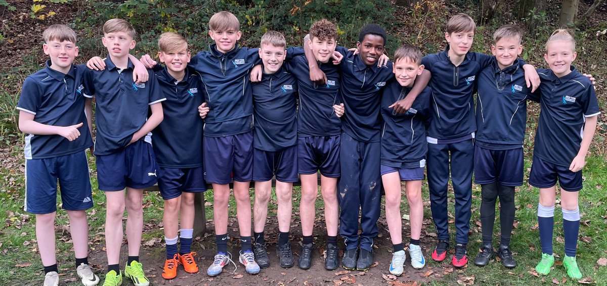 RoytonCrompton's tweet photo. Last week's Oldham Schools Cross Country event at Royton and Crompton was a standout for our academy. The team's exceptional running abilities showcased our school spirit and commitment to excellence. #excellene #weareeact https://t.co/CSYYR5aWvJ