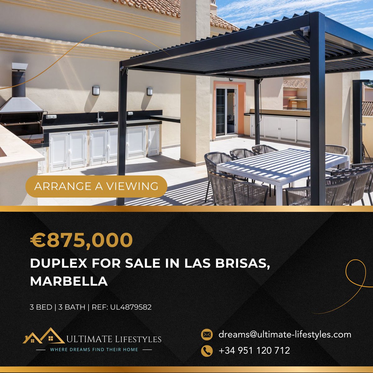 ultimate_spain's tweet photo. Live the Marbella dream! This newly renovated penthouse in Las Brisas offers an expansive terrace with mountain and golf course views, an open kitchen for culinary enthusiasts, and an elegant master suite with a private terrace. 

Arrange a viewing now! https://t.co/46NmRW019o https://t.co/il1p6yn4l1