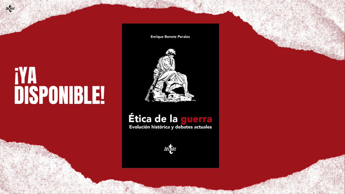 Editorial Tecnos (@editorialtecnos) on Twitter photo #librofindesemana "Ética de la guerra"
¿Cuáles son los criterios morales que pueden seguir siendo válidos para enjuiciar los conflictos bélicos que nos circundan y que tanta desolación provocan?
Descubre la respuesta en la obra de Enrique Bonete Perale #librofindesemana "Ética de la guerra"
¿Cuáles son los criterios morales que pueden seguir siendo válidos para enjuiciar los conflictos bélicos que nos circundan y que tanta desolación provocan?
Descubre la respuesta en la obra de Enrique Bonete Perale