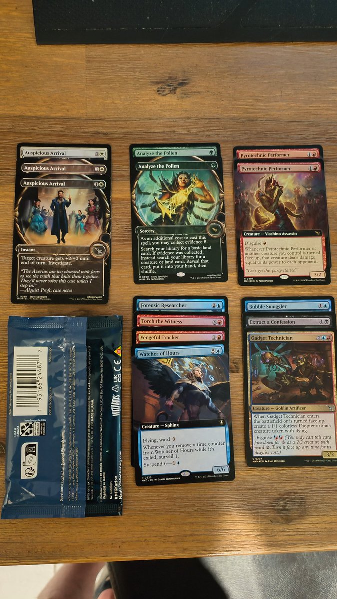 JesseGroch's tweet photo. @wizards_magic Here are the pictures of the duplicate pulls. https://t.co/Z0yXogRhnp
