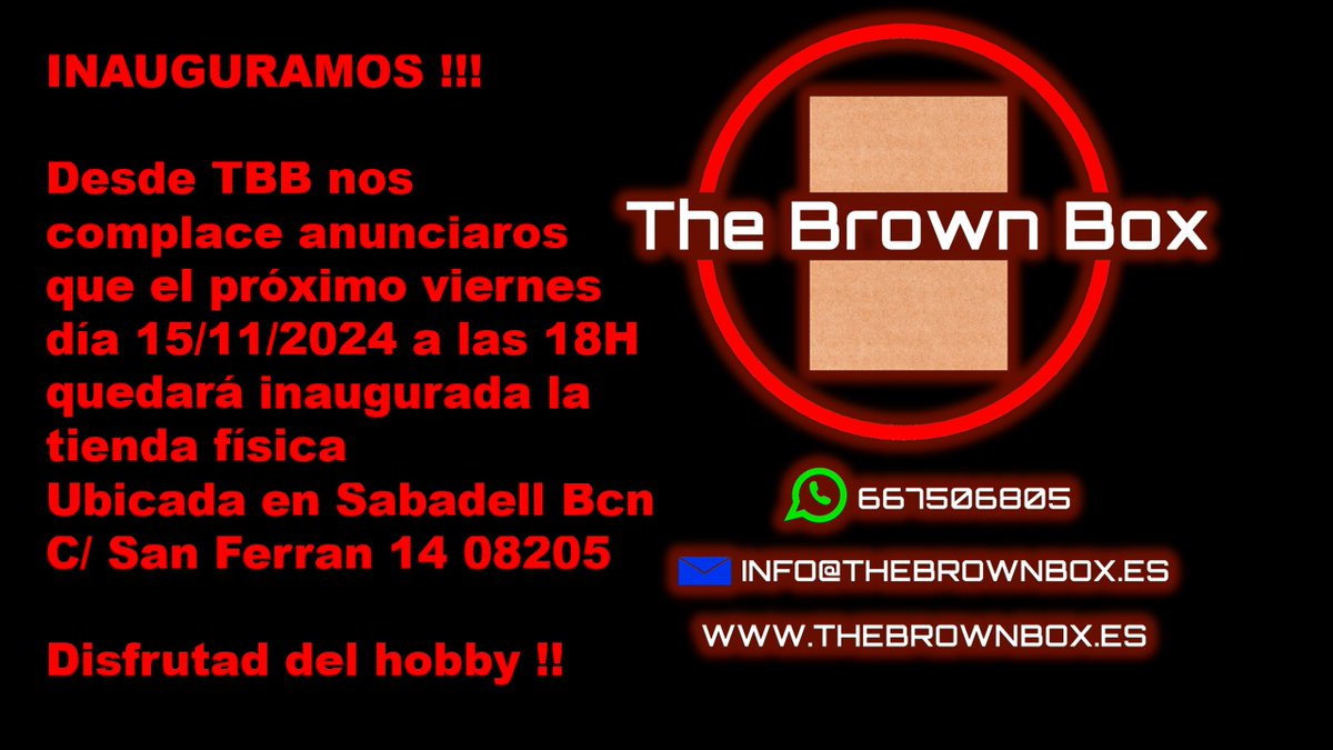 THEBROWNBOX.ES tweet media