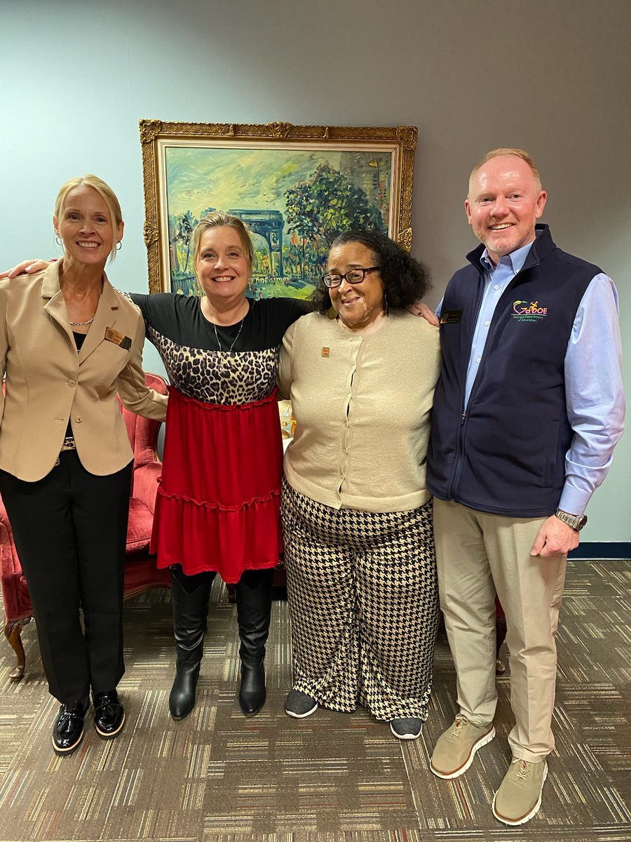 ADPack67's tweet image. I had the privilege of visiting the Georgia Academy for the Blind to observe teaching methods. The teachers' instruction with impressive accommodations is inspiring. Thank you to the administration and teachers for being gracious hosts.

#gaimprovement #SDI #gadoe #GAB