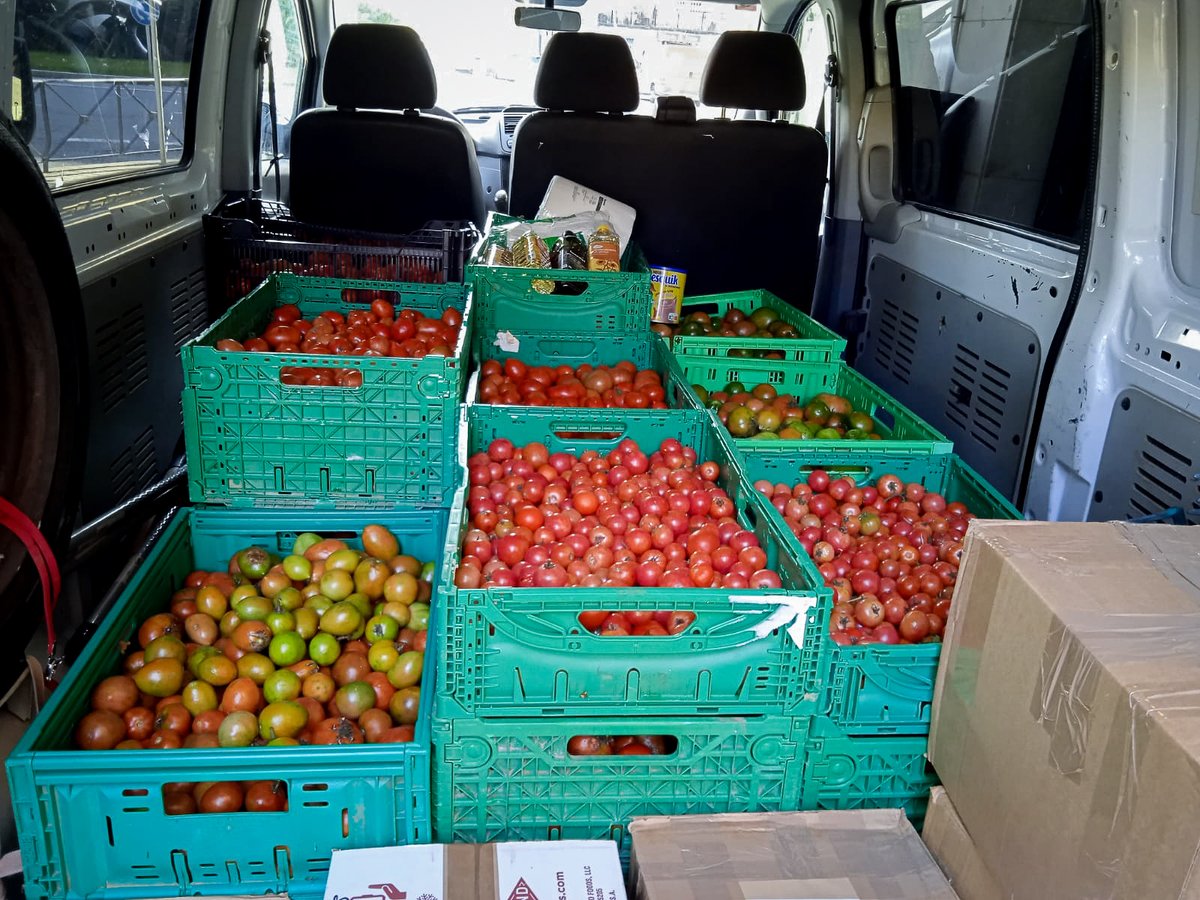 espigoladors's tweet photo. Espigolada per València de la mà d'Horta Blanch i la @XAMA_Catalunya.
Recuperem 740kg de tomàquets per fer-los arribar a les cuines comunitàries de Catarroja i Eliana, apropant aliments frescos a les milers de persones afectades pel temporal i a l’allau de voluntàries.
Gràcies. https://t.co/zh4wMekxui