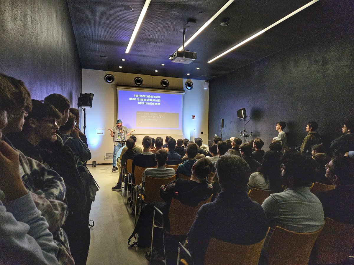 brrossi75's tweet photo. codEEmoji – Making code more informative with emojis by Eduardo Guerra nni  #SFSCON24 at #NOITechpark #FreeSoftware #OpenSourceSoftware https://t.co/PMkXM7F9Oh