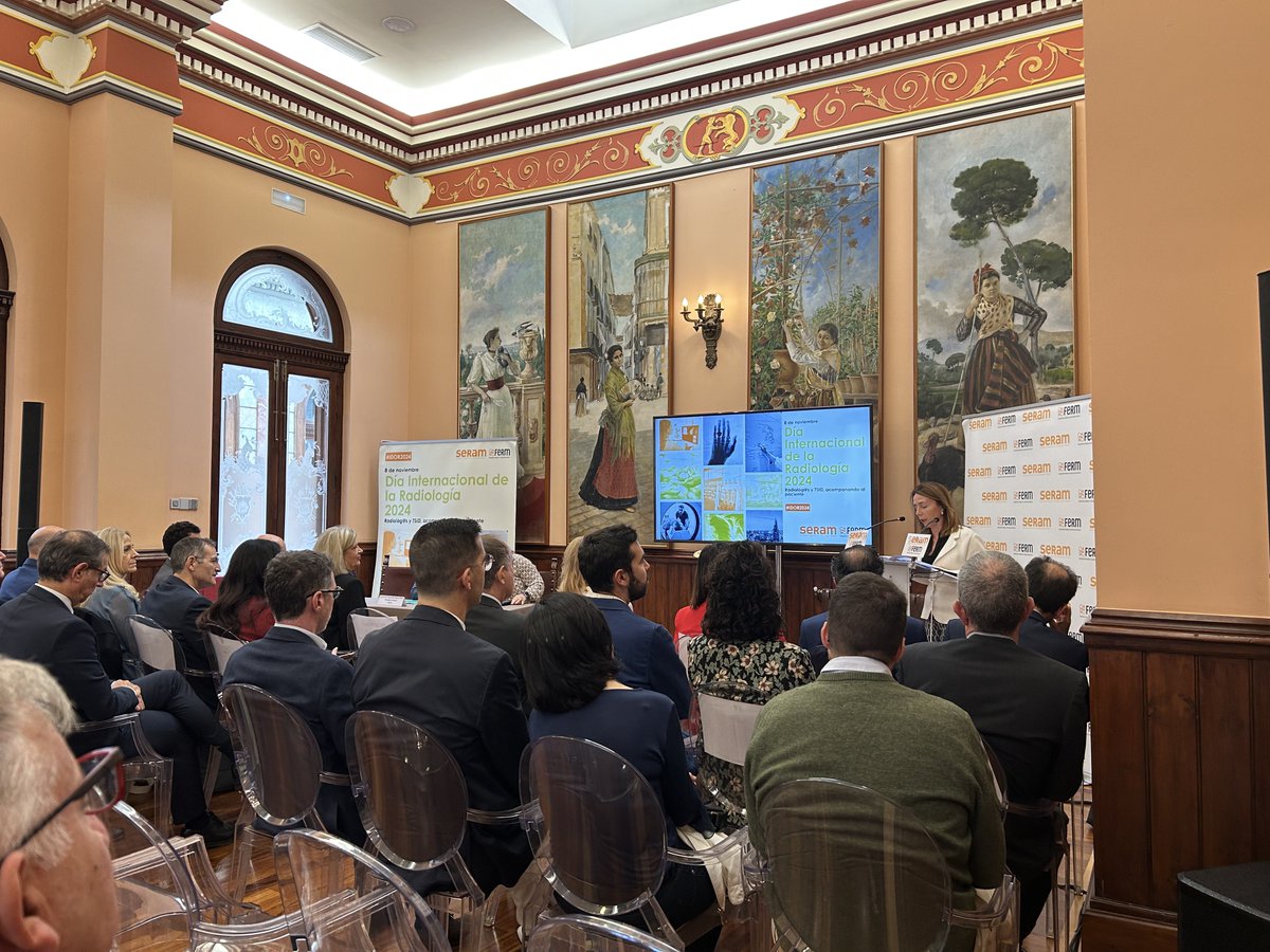 SERAM - Sociedad Española de Radiología Médica (@seram_rx) on Twitter photo Dña. Belén López Cambronero, concejala de educación de <a href="/AytoMurcia/">Ayuntamiento de Murcia</a>, nos la bienvenida a la ciudad de Murcia y destaca la importancia de la #Radiología
#IDoR2024 Dña. Belén López Cambronero, concejala de educación de <a href="/AytoMurcia/">Ayuntamiento de Murcia</a>, nos la bienvenida a la ciudad de Murcia y destaca la importancia de la #Radiología
#IDoR2024