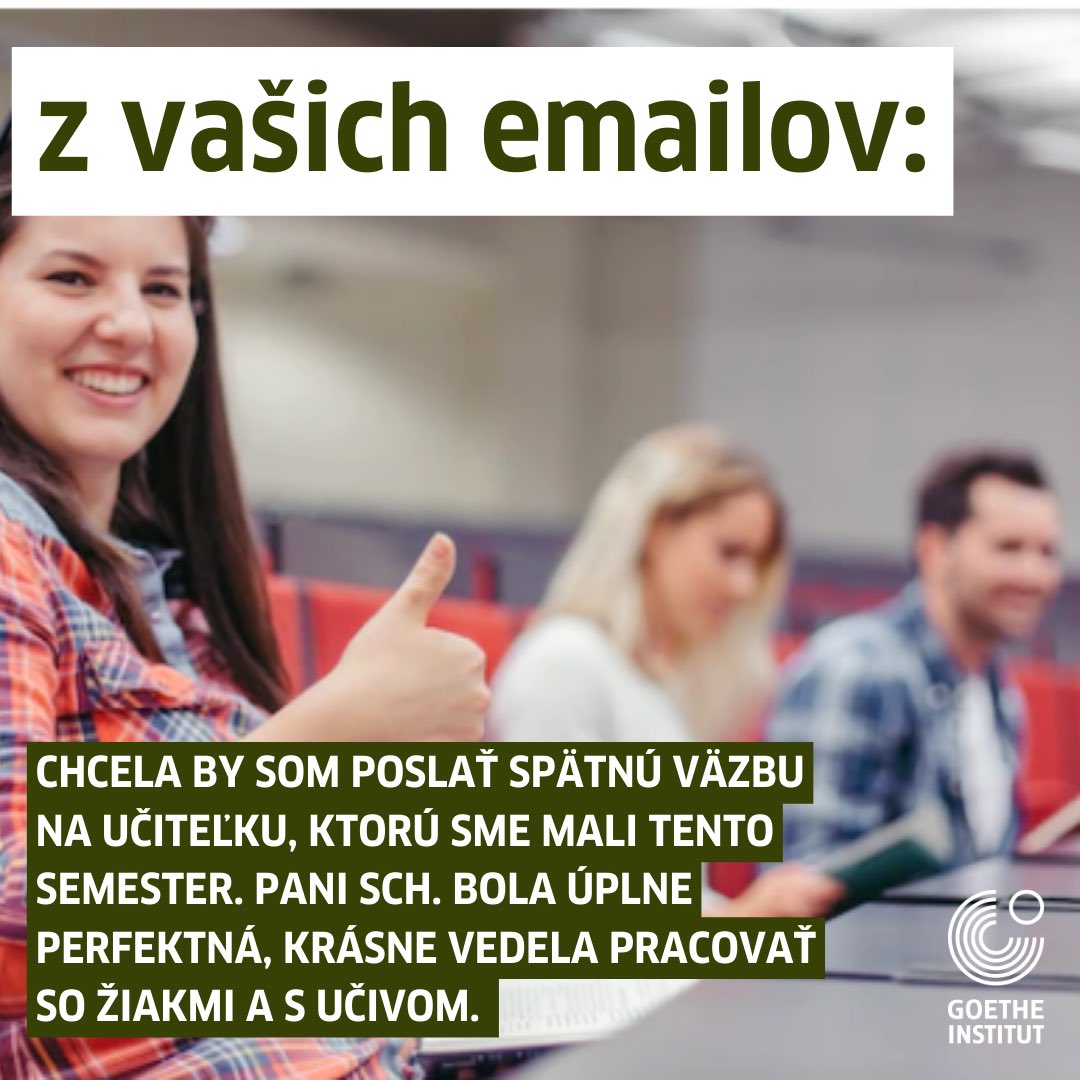 Goethe-Institut Slovensko tweet media