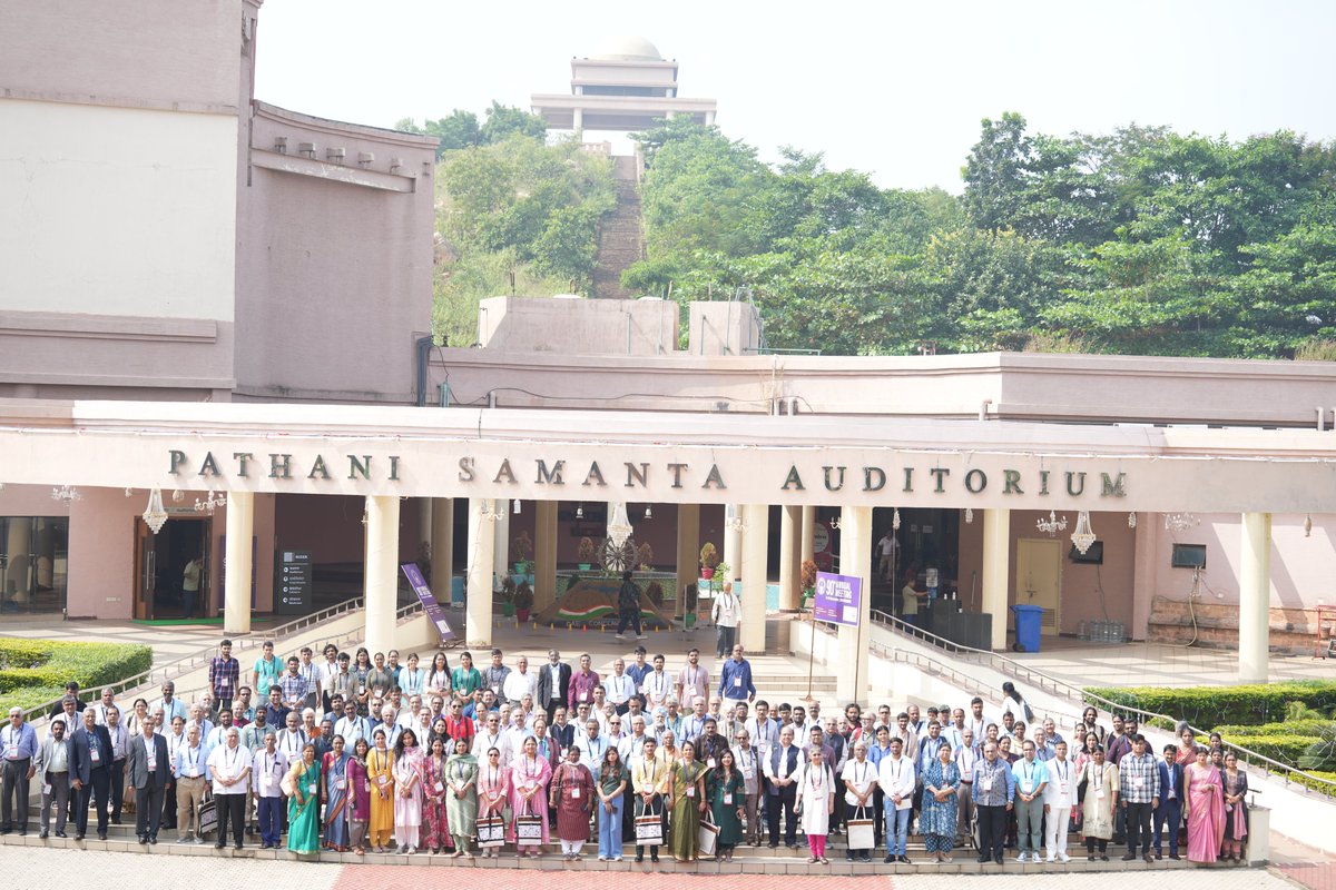NISER (@niser_official) on Twitter photo The 90th Annual Meeting of the <a href="/IAScBng/">IASc, Bengaluru</a> has officially kicked off today at NISER Bhubaneswar! Co-hosted by <a href="/niser_official/">NISER</a> & <a href="/iitbbs/">IIT Bhubaneswar</a>, this event unites top scientists & researchers to celebrate science & discuss groundbreaking advancements.
Let’s shape the future of science! The 90th Annual Meeting of the <a href="/IAScBng/">IASc, Bengaluru</a> has officially kicked off today at NISER Bhubaneswar! Co-hosted by <a href="/niser_official/">NISER</a> & <a href="/iitbbs/">IIT Bhubaneswar</a>, this event unites top scientists & researchers to celebrate science & discuss groundbreaking advancements.
Let’s shape the future of science!
