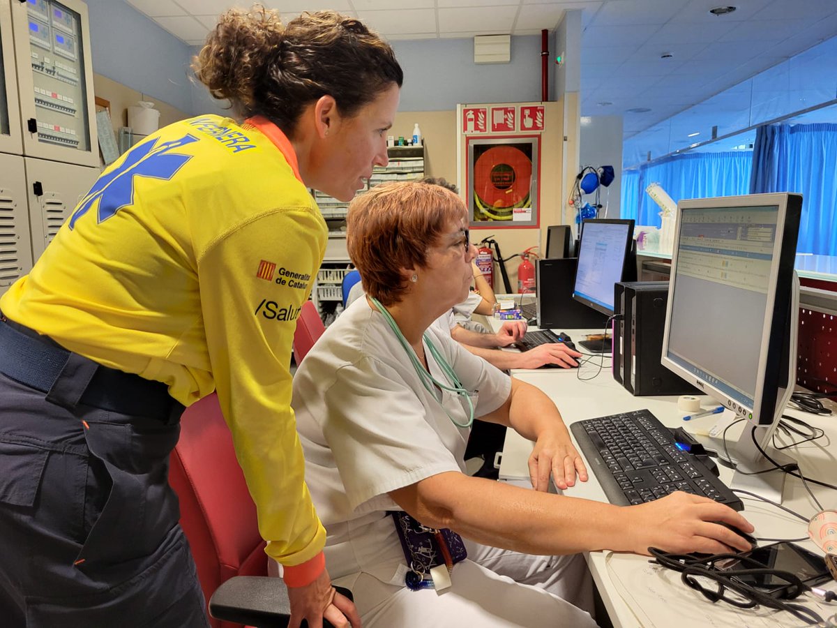 RecercaFSE's tweet photo. Infermeria del Servei d'Urgències de l'Hospital ja ha iniciat l'estudi per optimitzar les ràtios infermera-pacient i millorar l'atenció. 

El treball, impulsat per Aurora Fontova, compta amb una beca de la FEMUE.

#Recerca_FSE https://t.co/D2bIzARVQV