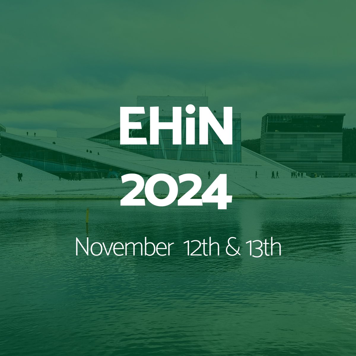 Our team is gearing up for EHiN 2024, Norway’s top conference for #DigitalHealth transformation. Find us at the booth G1!  Whether you're curious about innovative solutions, want to exchange ideas, or just feel like stopping by to say hi, we’d love to see you. #EHiN2024