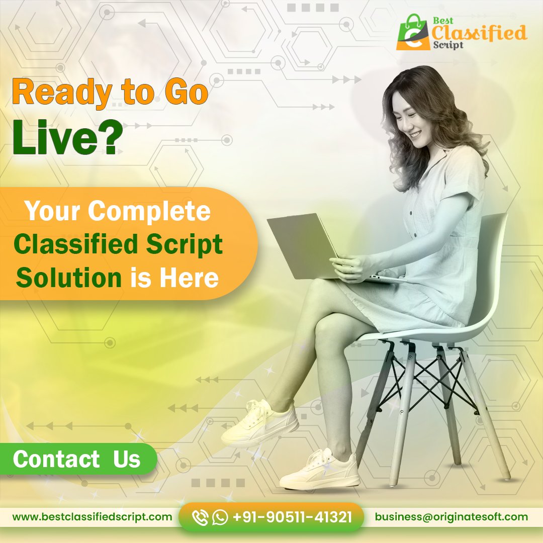 buyclassified's tweet image. 🚀 Ready to Go Live? Your Complete #ClassifiedScript Solution is Here!
Perfectly tailored for your business, our script offers the features you need to thrive online. Don’t miss out—take the leap today! 🌐
📞 Contact us: +91-90511-41321
🌐 bestclassifiedscript.com