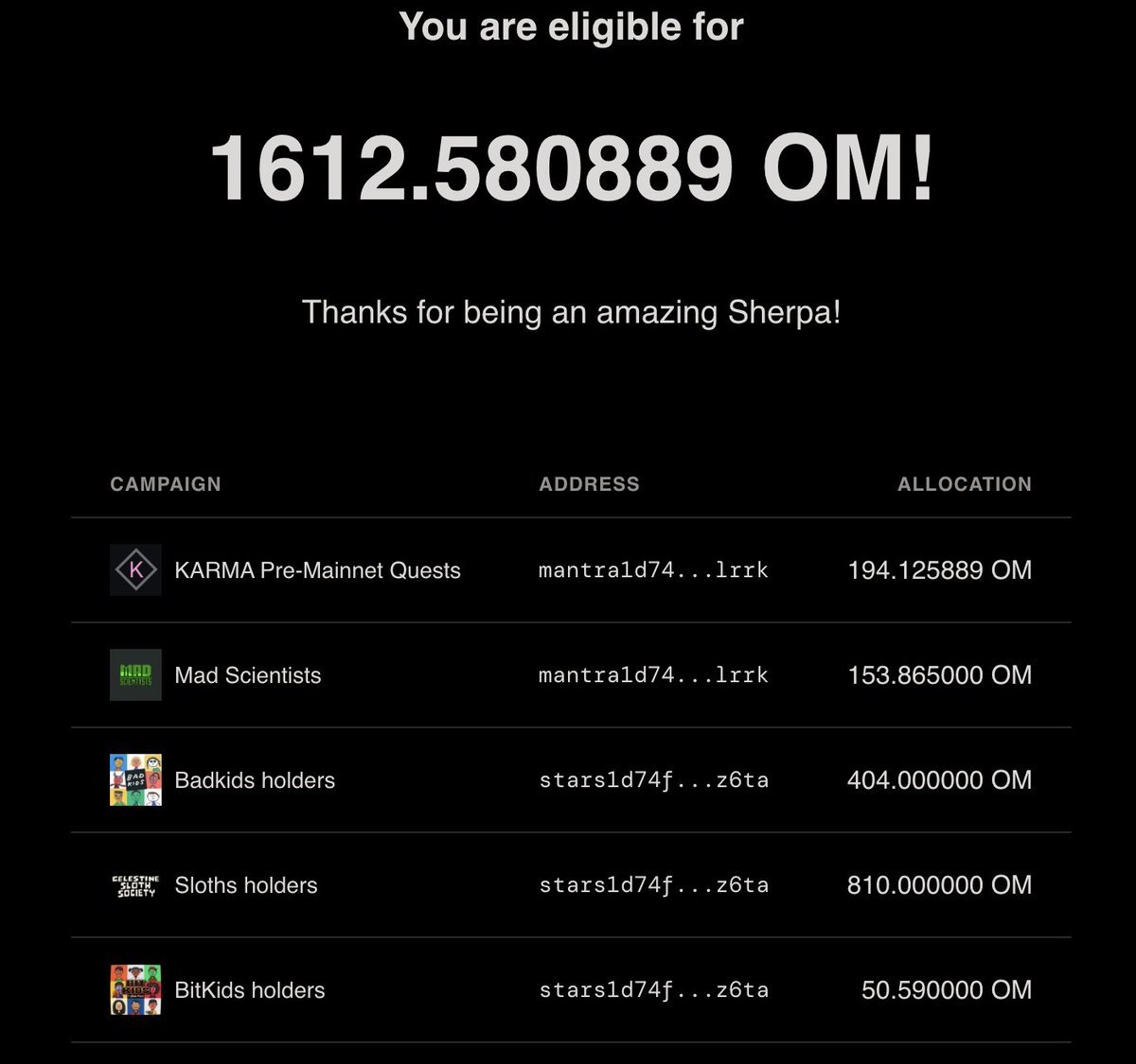 Berny0x's tweet photo. Reason why you gotta own @StargazeZone NFTS and be Mad, Lazy and Bad.
Doing so makes you a wizard! 🧙♂️ https://t.co/TJIztVTT7H