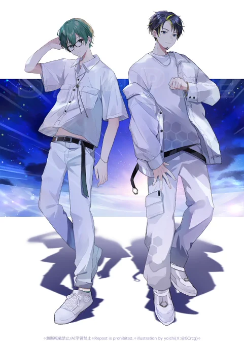 こちらイラストでお手伝いさせていただきました!!お歌も映像もめちゃめちゃ綺麗でかっこいいです!よろしくお願いします 