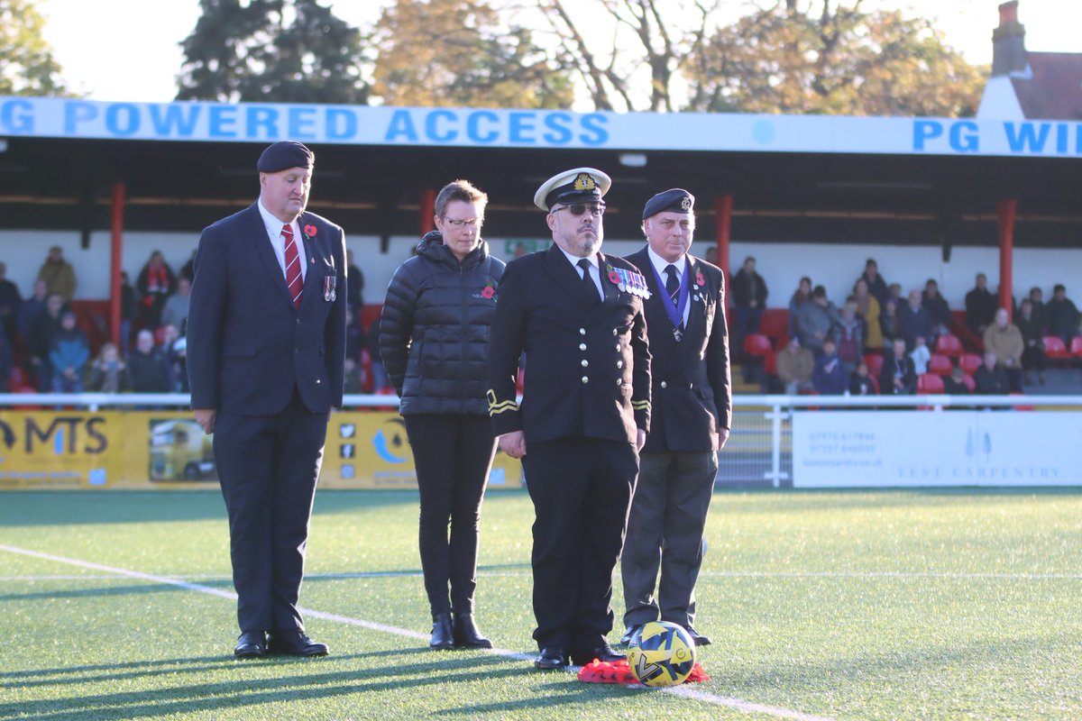 Saturday’s home fixture against <a href="/DoverAthletic/">Dover Athletic FC</a> marks our annual Armistice Commemoration fixture — in which we pay our respects and honour the memory of those who made the ultimate sacrifice. 

We will remember them. ❤️