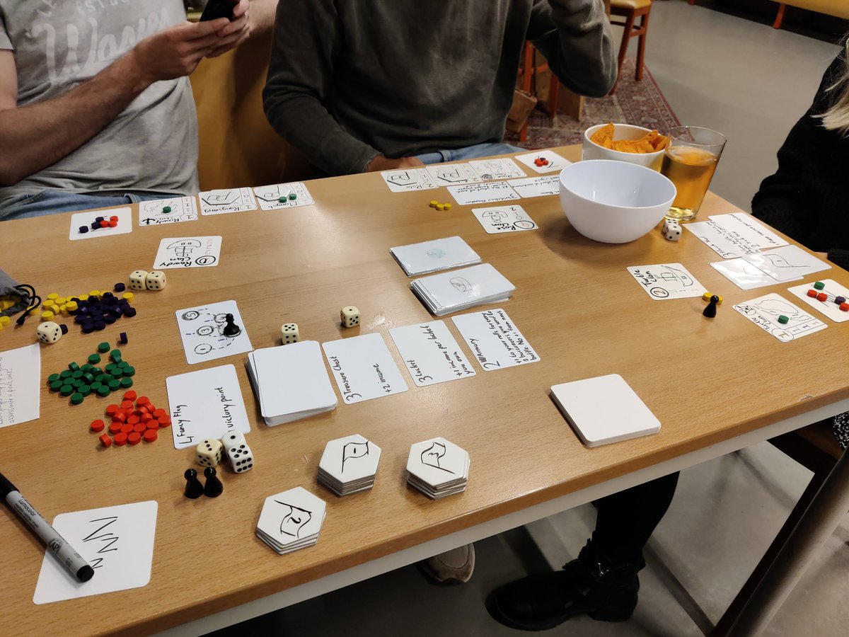 Friso_'s tweet image. Since I'm claiming to make the ultimate pirate game, I thought it would be nice to show some of its progress. Photo 1: Islands to plunder and lots of gold. Photo 2: ship upgrades! Photo 3: A proper game board. Photo 4: Downgraded game board because of all the iterations :')