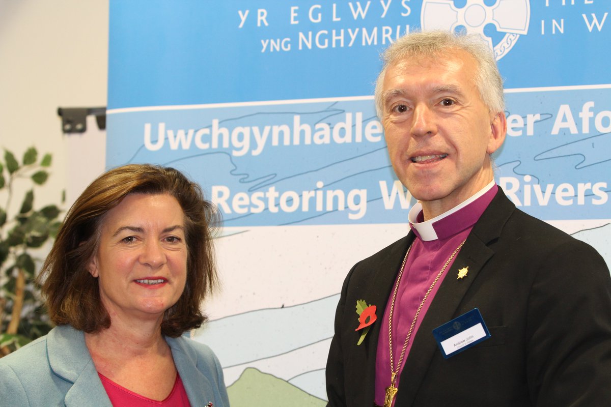 ChurchinWales's tweet photo. Wonderful to see the First Minister, @Eluned_Morgan at our Restoring Welsh Rivers Summit this morning! @WelshGovernment
Gwych i weld yr Prif Weinidog am ein Uwchgynhadledd Adfer Afonydd Cymru y bore 'ma!
#RestoringWelshRivers #ChurchInWales #ClimateChange https://t.co/ZasW5gaLGR