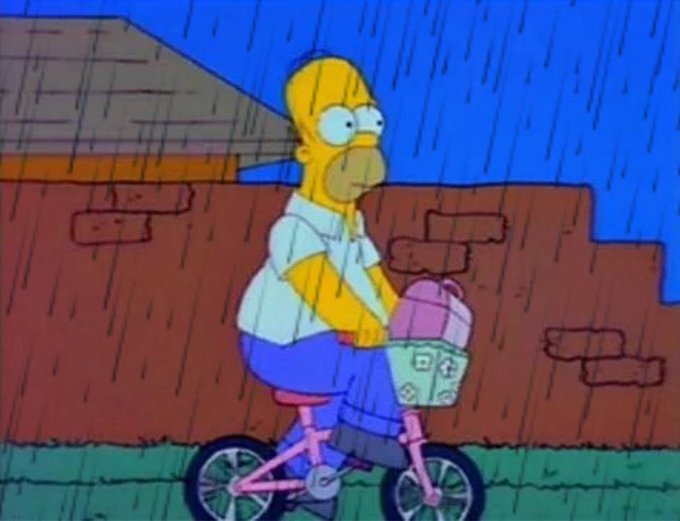 yo yendo a comprar facturas para el mate con esta lluvias