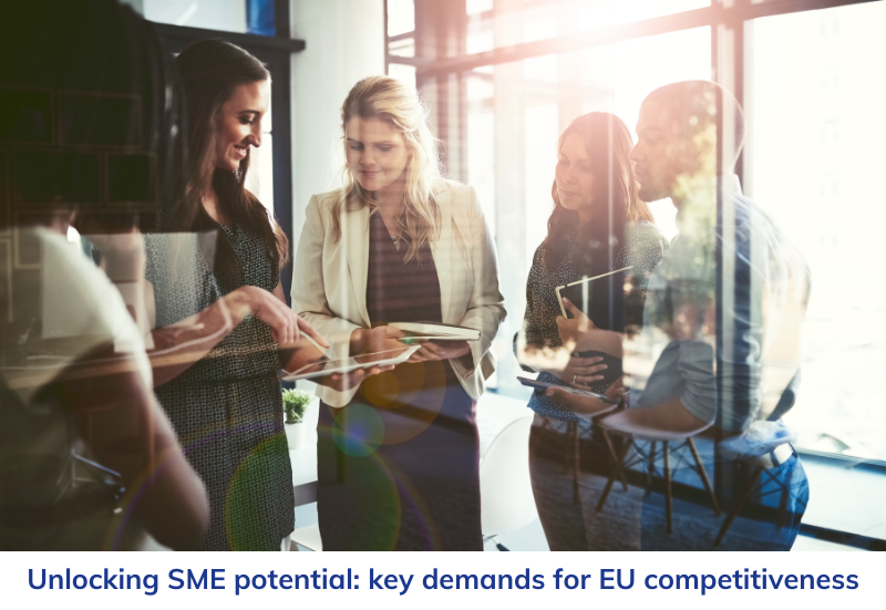 To drive transitions, SMEunited reminds <a href="/steph_sejourne/">Stéphane Séjourné</a> of #SME demands:
✅Reduce regulatory burden
✅#BetterRegulation with mandatory #SMETest
✅Remove #singlemarket barriers
✅Uniform application of market rules
✅Enforce #publicprocurement &amp; offer tailored #training

#hearings