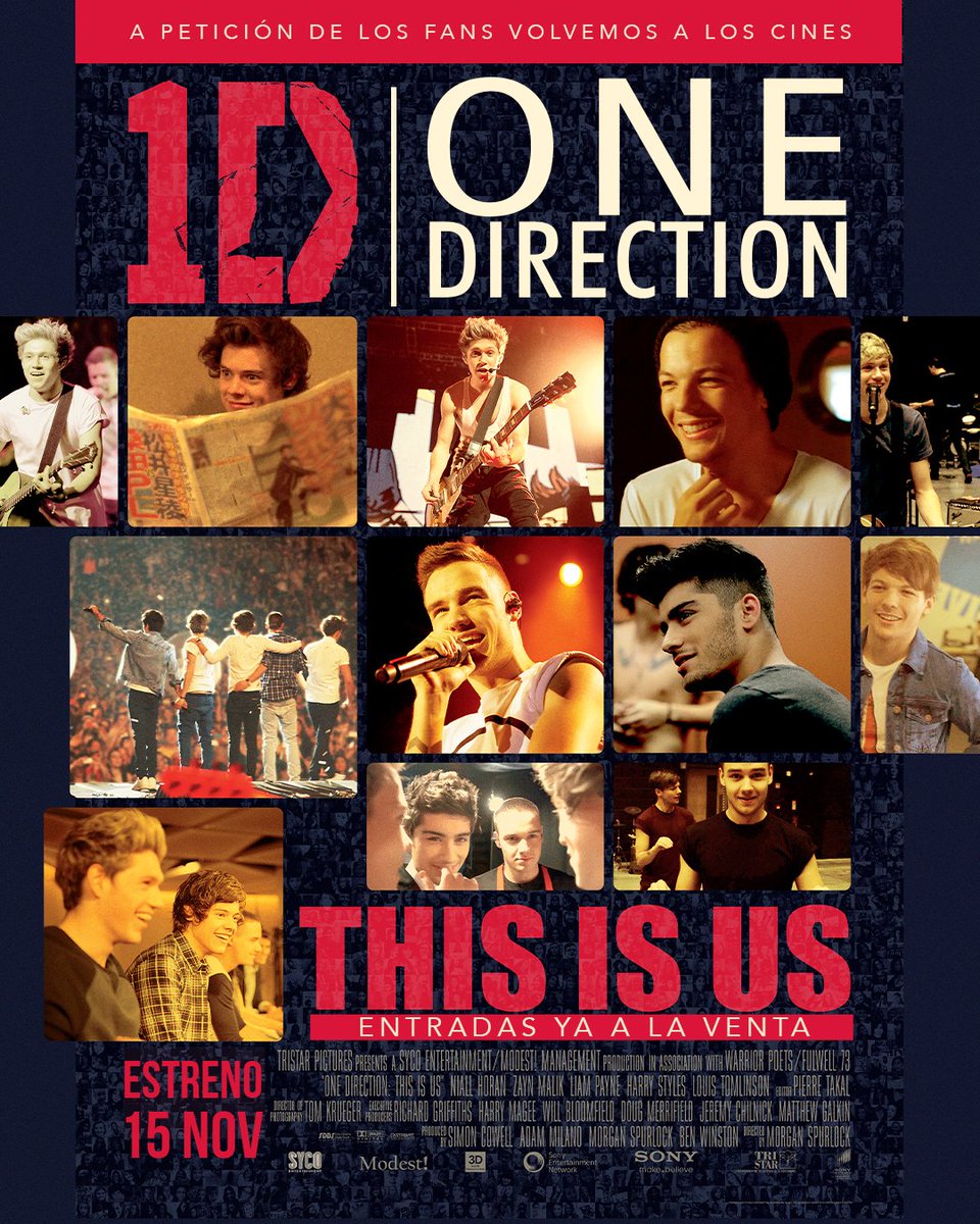 ocine_es's tweet photo. ¿Es posible que l@s fans de #OneDirection seáis los más entregados del mundo? ¡Demostrádnoslo! Esta tarde, comprad vuestras entradas para #ThisIsUsOneDirection
Disp. en: Ocine Girona, Ocine Les Gavarres, Ocine Granollers, Ocine Urban X-Madrid, Ocine Màgic y Ocine Premium Aqua. https://t.co/3z9lAXtk0H