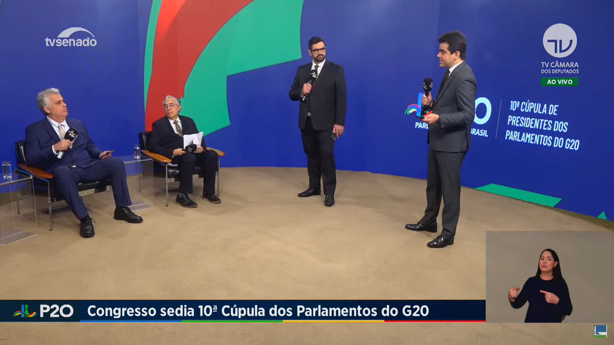 tvcamara's tweet photo. #P20Brazil | Neste terceiro dia do encontro, o principal objetivo é chegar a um consenso para o texto da declaração final da 10ª Cúpula do P20.
#P20Summit #P20Brasil #ParlamentosG20 #G20Brazil https://t.co/plcOYyR8gm